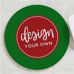 Design Your Own Personalized Round Mouse Pad- Green - 16068-GR