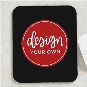 Design Your Own Personalized Vertical Mouse Pad - Black - 16069-B