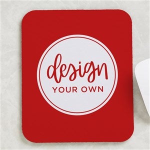 Design Your Own Personalized Vertical Mouse Pad - Red - 16069-R