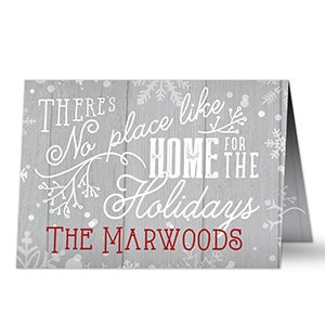 No Place Like Home Holiday Card - 16095