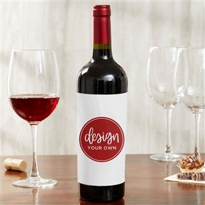 Design Your Own Personalized Wine Bottle Label - 16229