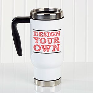 personalized commuter travel mug
