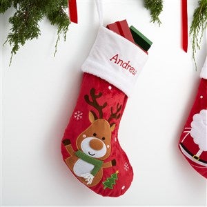 Personalized Christmas Stockings - Reindeer - 16275-R