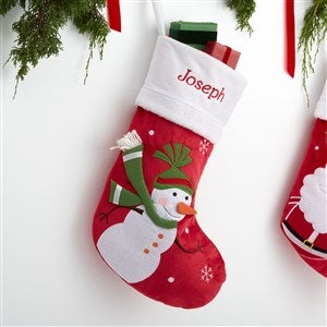 Personalized Christmas Stockings - Snowman - 16275-SM