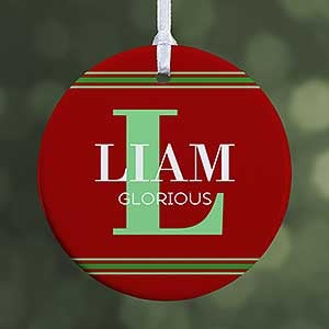 My Name Means Personalized Ornament- 2.85 Glossy - 1 Sided - 16297-1