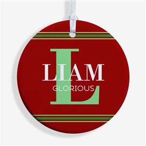 My Name Means Personalized Ornament- 2.85 Glossy - 1 Sided - 16297-1