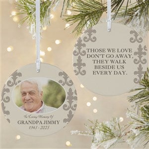 In Loving Memory Custom Photo Memorial Ornament - 16333-2L