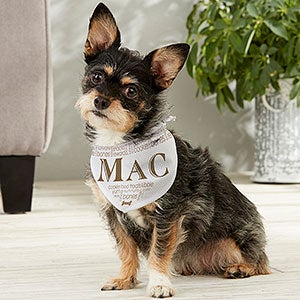 Doggie Delights Personalized Pet Bandana - Small - 16407