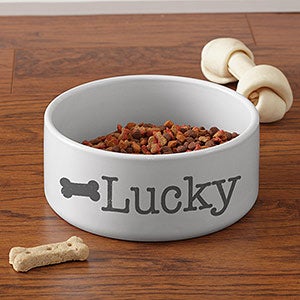 Personalized Pet Bowls - Pet Initials - Large - 16424-L