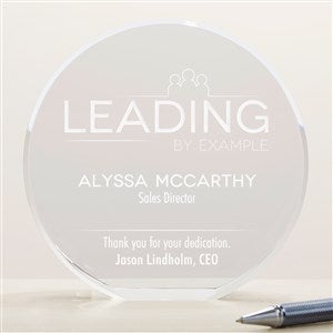 Inspirational Employee Personalized 6quot; Premium Crystal Award - 16440-L