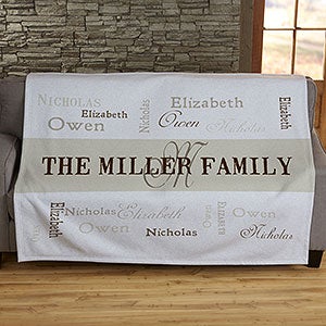 Our Loving Family 50x60 Sweatshirt Blanket - 16488-SW