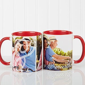 Personalized Red Couples Coffee Mugs - You & I - 16547-R