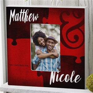 Missing Piece To My Heart Personalized 4x6 Box Frame - Vertical - 16579-BV