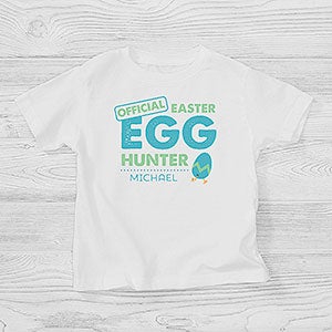 Easter Egg Hunter Personalized Toddler T-Shirt - 16601-TT