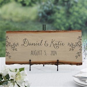 Write Your Own Personalized Basswood Plank - 16639