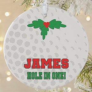 Personalized Golf Christmas Ornament - 16668-1L