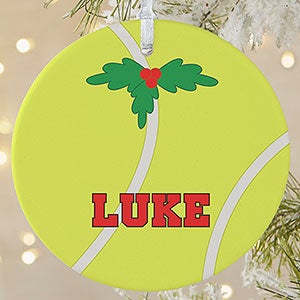 Personalized Tennis Christmas Ornament - 16671-1L