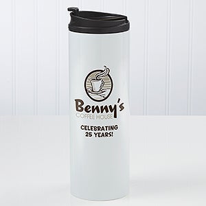 Personalized Logo 16oz. Travel Tumbler - 16703