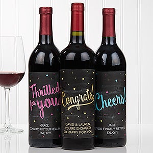 Custom Engraved Wine Bottles & Gifts