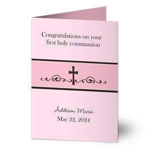 Precious Prayer Personalized Greeting Card - 16779