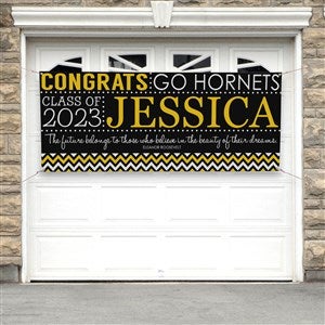 School Memories Personalized Graduation Banner- 30x72 - 16792