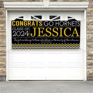 School Memories Personalized Graduation Banner - 30x72 - 16792