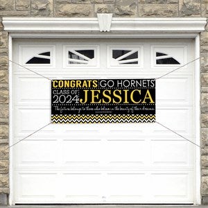 School Memories Personalized Graduation Banner - 20x48 - 16792-S