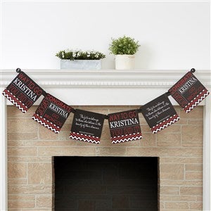 School Memories Personalized Graduation Paper Banner - 16793