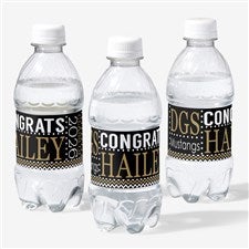 School Memories Personalized Graduation Water Bottle Labels - 16794