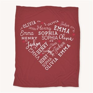Close To Her Heart Personalized 50x60 Fleece Blanket - 16802