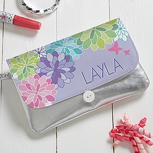 Precious Flower Personalized Wristlet - 16813