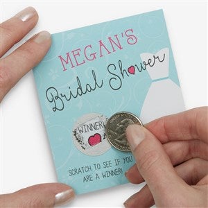 The Dress Bridal Shower Scratch Off Game - 16833