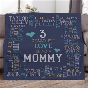 Reasons Why For Her Personalized 50x60 Lightweight Fleece Blanket - 16864-LF