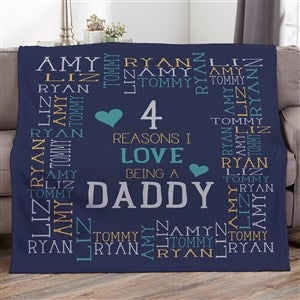 Reasons Why For Him Personalized 50x60 Lightweight Fleece Blanket - 16876-LF