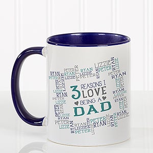 Reasons Why Personalized Coffee Mug for Him - Blue - 16921-BL