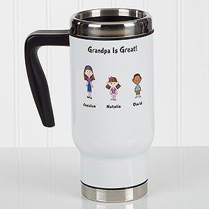 Character Collection Personalized 14 oz. Commuter Travel Mug - 17044