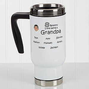 So Many Reasons Personalized 14 oz. Commuter Travel Mug - 17055