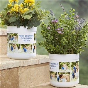 Picture Perfect Personalized Outdoor Flower Pot - 17065