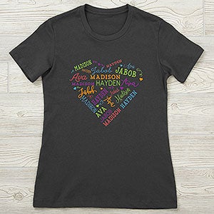 Close To Her Heart Personalized Next Level Fitted Tee - 17080-NL