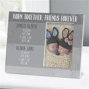 Precious Twins Personalized Picture Frame - 17081