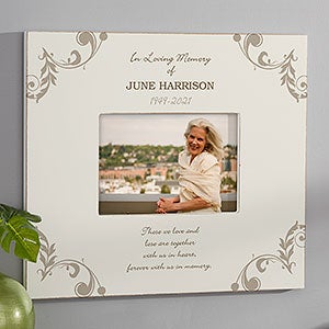 In Loving Memory Personalized Memorial Picture Frame - 5x7 Wall - 17201-W