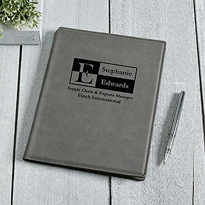 Personalized Office Pen & Pencil Holder - Sophisticated Style