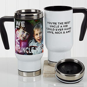 Loving Them Personalized 14 oz. Commuter Travel Mug - 17292