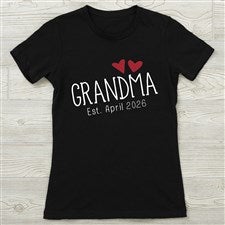 Grandma Established Personalized Next Level™ Ladies Fitted Tee - 17305-NL