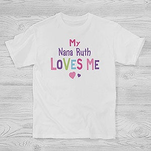 You Are Loved Personalized Hanes® Kids T-Shirt - 17314-YCT