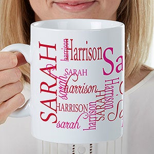 Signature Style For Her Personalized 30oz. Oversized Coffee Mug - 17336