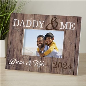 Daddy & Me Personalized Picture Frame - 4x6 Tabletop - 17358