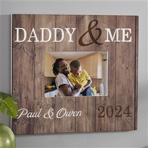 Daddy & Me Personalized Picture Frame - 5x7 Wall - 17358-W