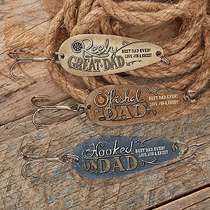 O'Fishal Dad Personalized Fishing Lure- Set of 3 - 17381