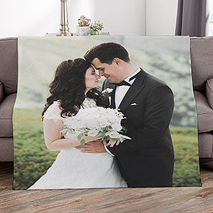 Picture It! Wedding Personalized 50x60 Sweatshirt Blanket - 17397-SW